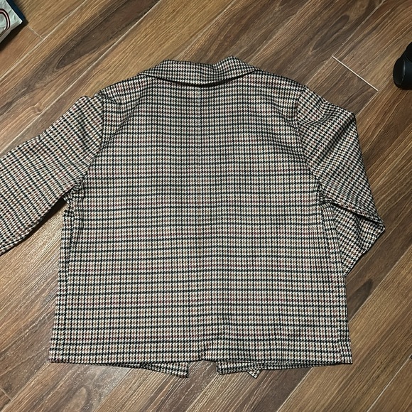 Women’s Cropped Open Front Jacket BNWOT - Picture 3 of 3